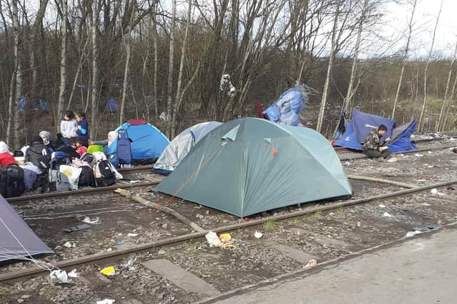 Sheffield Stand Up to Racism volunteers on their most recent trip to Calais to help refugees met people who are living in appalling conditions as they try to reach Britain