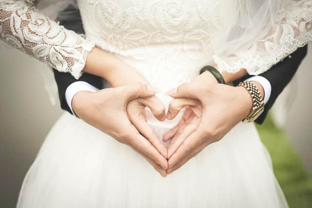 Wedding image. Credit Pixabay.