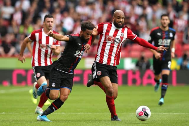David McGoldrick returns to the Sheffield United starting XI against Chelsea after shaking off a foot injury. (Photo by Jan Kruger/Getty Images)