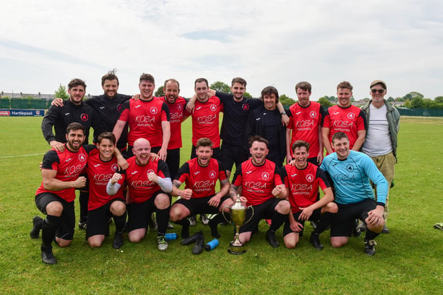 Travellers Rest were winners of the  Barry Hogan 1st Division Cup in 2018. Is there someone you know in this team line-up?