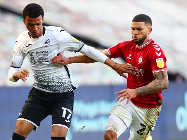Swansea - Lincoln City (loan). (Photo by Dan Istitene/Getty Images)