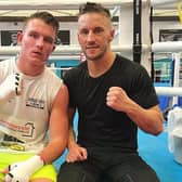 Former stablemates and sparring partners Dalton Smith, left, and Sam O'maison, right, will go head-to-head for the British super lightweight title on August 6.