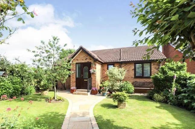 This two bed bungalow in Mallard Drive, Killamarsh, is described as stunning and is in a quiet cul-de-sac. https://www.zoopla.co.uk/for-sale/details/59198207/