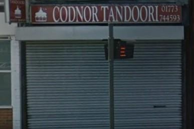 Codnor Tandoor, Market Place, Codnor was inspected on March 10, 2020.