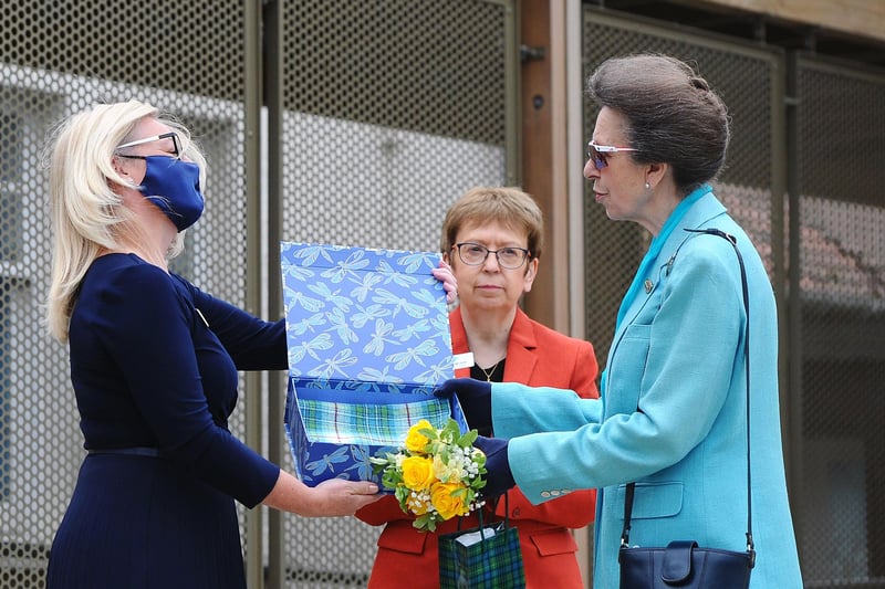 A gift for The Princess Royal (Pic: Michael Gillen).