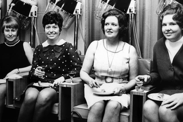 A photo of the Joplings hairdressing staff in the 1960s. Do you recognise any of them? Photo: Bill Hawkins.