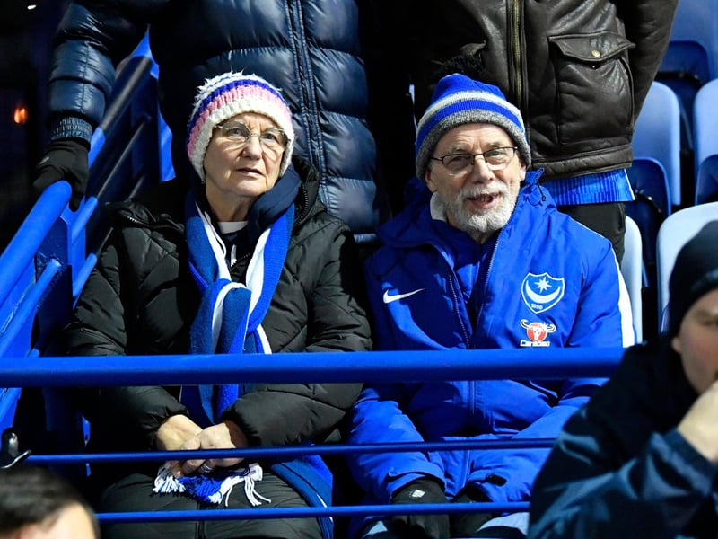 11 December 2023: The chilly night was soon forgotten as Pompey beat Bolton 2-0.