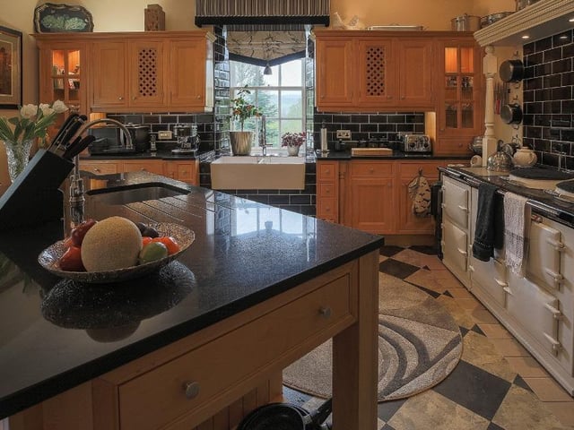 As well as a modern kitchen there is also a breakfast room, a larder, a butler's pantry, a wine store and a laundry/utility room
