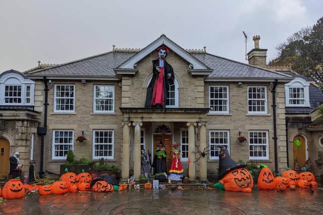 The 'Halloween House' in Ranmoor. Photo by William Southwell-Wright.