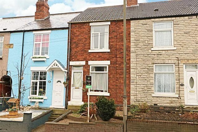 This two bedroom terrace has a cellar and both of the bedrooms are doubles. Marketed by Pinewood, 01246 398947.