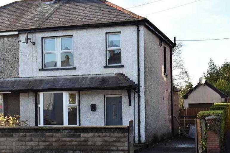 Three bed semi-detached villa on Bangor Road, Newtownards.  Average house price in Ards and North Down - £165,939.