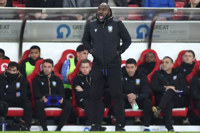 Sheffield Wednesday manager Darren Moore watched his side fall to a heavy defeat at Sunderland on Thursday evening.