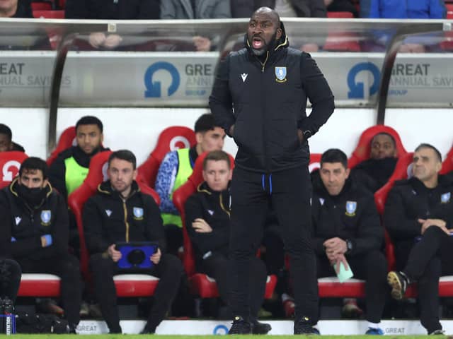 Sheffield Wednesday manager Darren Moore watched his side fall to a heavy defeat at Sunderland on Thursday evening.