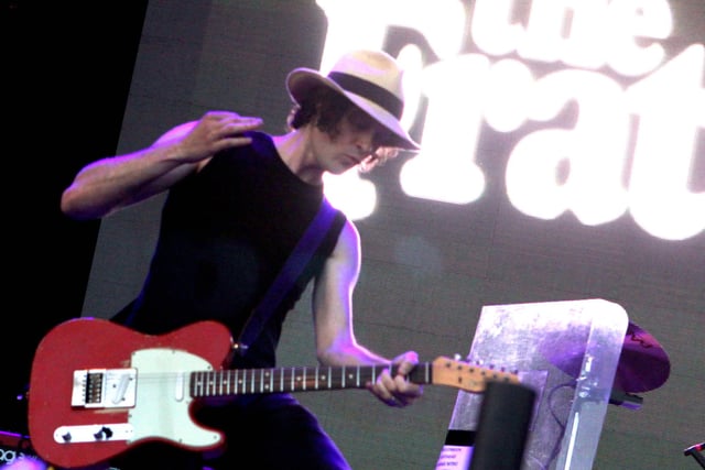 The Fratellis performing six years ago