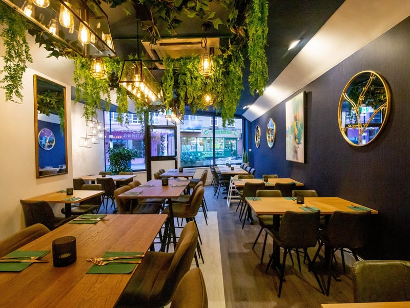 The interior decor of the Mangosteen restaurant in Southsea. Picture: Habibur Rahman.