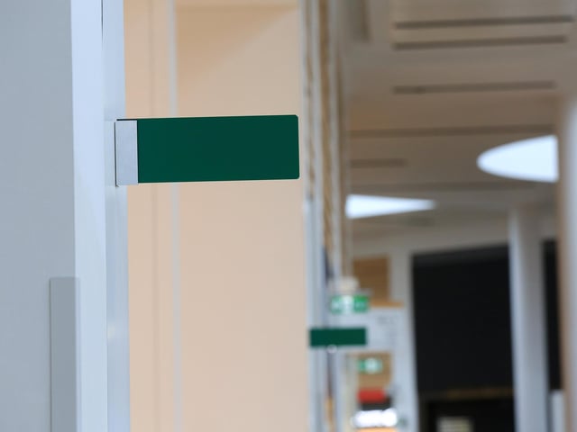 The traffic light system, which will be in operation at most stores, uses red and green signals to indicate if visitors are able to enter a shop or not, depending on capacity.