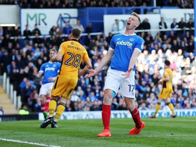Couldn't stop scoring this season for Swindon but it wasn't quite the same in 2017 at Fratton