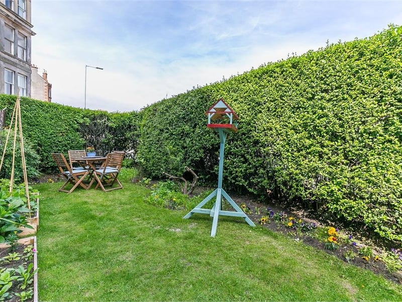 Shared front garden.