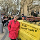 Karen Wright popped into town to see all the classic cars and bikes that were on display in the bull ring and all the streets around the cathedral on May 1 bank holiday