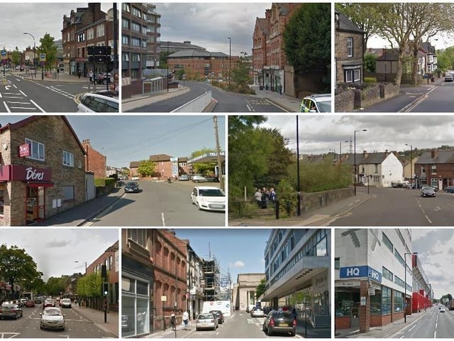 Sheffield's street names are rich in history. Pictures: Google