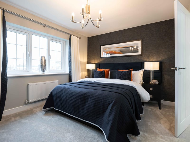 Master bedroom with ensuite