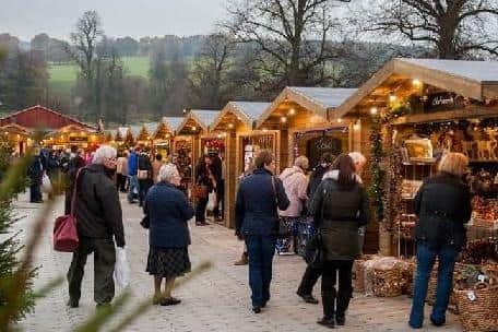 Chatsworth's Christmas markets will not take place this year due to Covid.