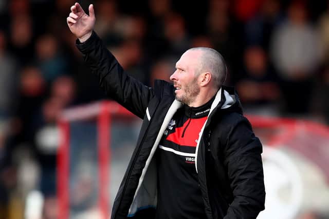 Lincoln City manager Michael Appleton. (Photo by George Wood/Getty Images)