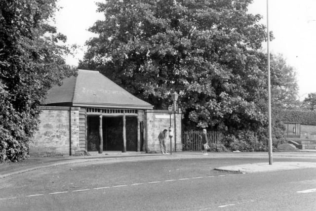 The public lavatories on Ecclesall Road South, Sheffield, in September 1994.