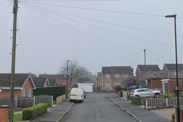Stonegravels Way, in Halfway, Sheffield, was one of four streets where Sheffield City Council awarded compensation during 2022 for injuries or damage to vehicles caused by pavement defects, with the payouts totalling £50,933.12.