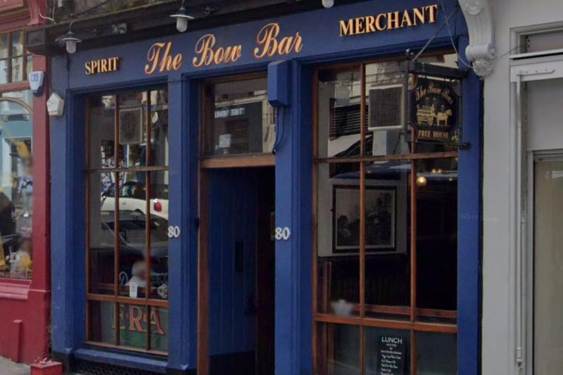 Bow Bar is a Capital institution on West Bow.