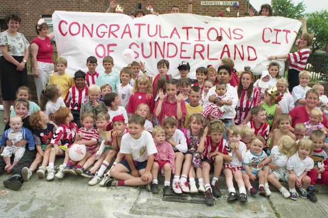 The year it officially became the City of Sunderland and look at the fun that these residents of Grenfell and Guernsey Street, Grindon were having. Are you pictured?