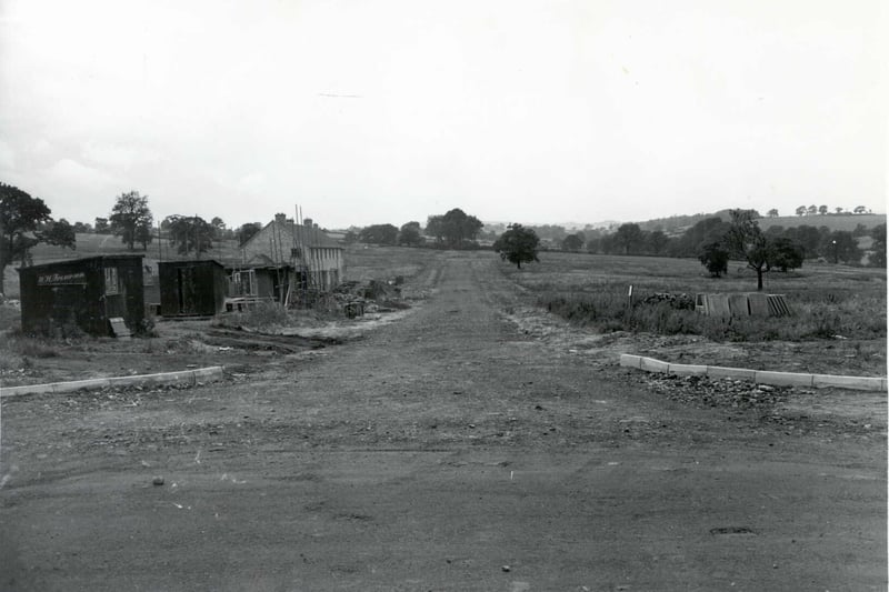 This is the beginning of Keswick Drive off Dunston Lane, in the 1950s