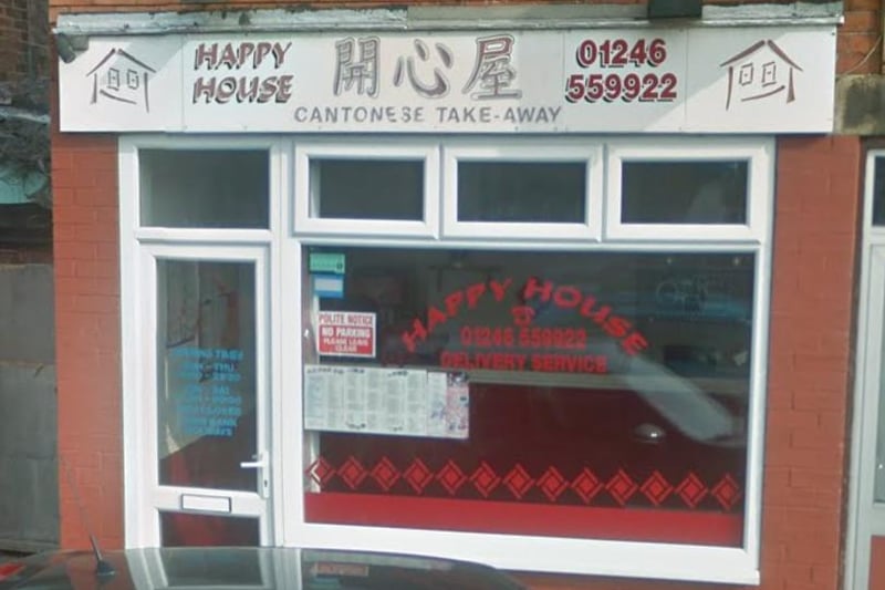 Happy House, 1 Lincoln Street, S40 2TW. Rating: 4.9/5 (based on 64 Google Reviews). "Excellent food. It's always piping hot when it arrives ad the delivery guys are nice and polite. Credit to the owners."