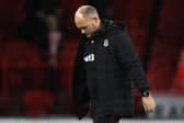 Stoke City manager Alex Neil looking dejected after the final whistle of the Sky Bet Championship match at Bramall Lane, Sheffield against Sheffield United: Isaac Parkin/PA Wire.