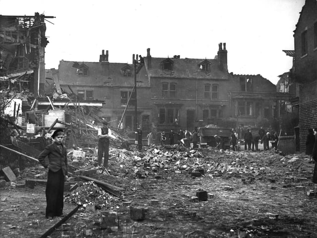 Sheffield Blitz Residential Damage