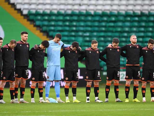 Dundee United players have agreed short-term wage cuts to help the club. A proposal was put forward in October and the squad have decided to follow management and senior staff in taking the cuts which will help the club get through a difficult period. (Daily Record)