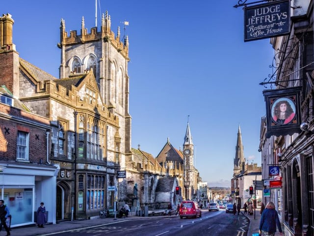 Boasting eight different museums, independent shops and leafy riverside walks, Dorchester in Devon ranked as the eighth happiest place to live in Britain.
