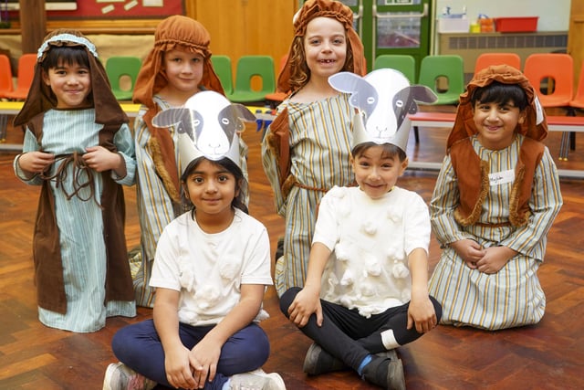 Nativity play at Holt House Infant School, Sheffield. Picture: Scott Merrylees