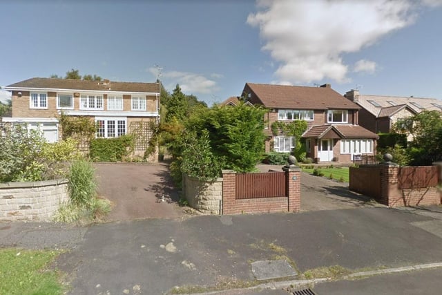 The average property value on Whirlow Park Road is £943,882.