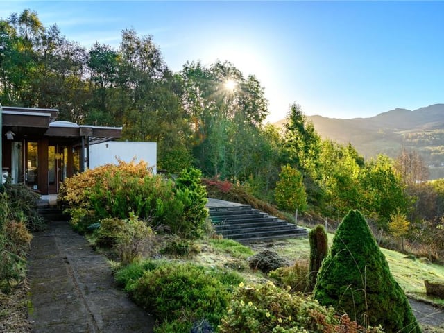 Garden terrace.