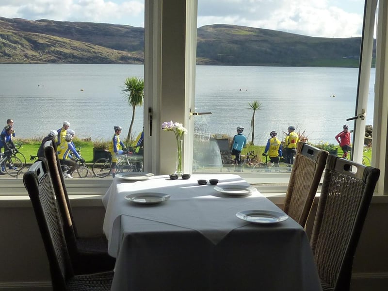 A beachside hotel in the picturesque village of Tighnabruaich, the Royal an Lochan Hotel has views over the Kyles of Bute and offers a great base to explore the Cowal peninsula.