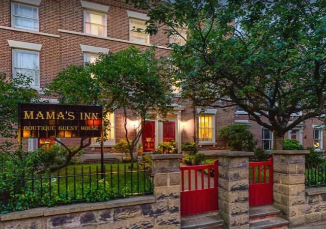 The Guest House is excellently located to a wide array of shops and amenities including the Victoria Shopping center. Mama's Inn occupies two Victorian villas that were originally built around 1845 by Royal Charter to King Edward VI, and formed part of the 15th century Bridge Estate.  Book your stay tonight by calling, 07958 196263.