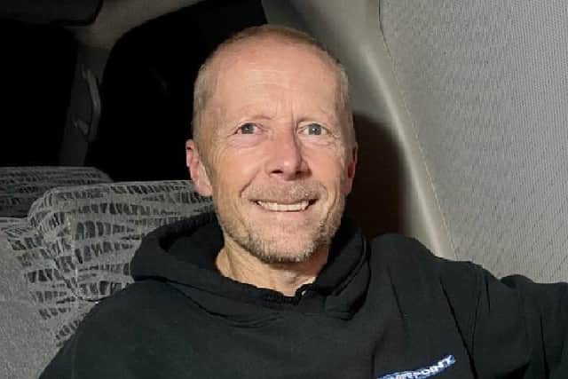 Chris Sugden is running for St Luke's Hospice
