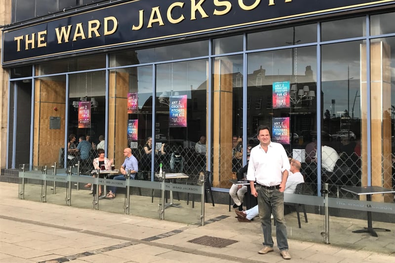 Owned by Ralph Ward-Jackson the Wetherspoons pub was named after his ancestor. The venue has recently undergone work to convert the car park at the back of the Ward Jackson Pub into an extended beer garden.
