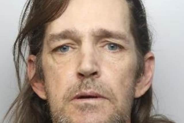 Pictured is David Jeffcock, aged 53, of Whinacre Place, Sheffield, who has been sentenced to five years and eight months of custody after he was found guilty of controlling and coercive behaviour, a racially aggravated assault and two counts of causing grievous bodily harm with intent. Jeffcock must serve this sentence consecutively to a six-year custodial sentence which was recently imposed following a separate trial for matters of false imprisonment and assault.