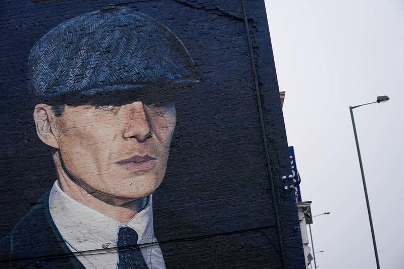 There is also a mural by artist Akse P19, of Cillian as Peaky Blinders crime boss Tommy Shelby by the Old Crown in Digbeth