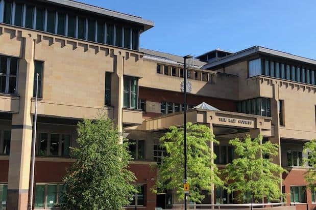 A motorist has been given a suspended prison sentence at Sheffield Crown Court, pictured, after he admitted causing the death of a friend following a crash.