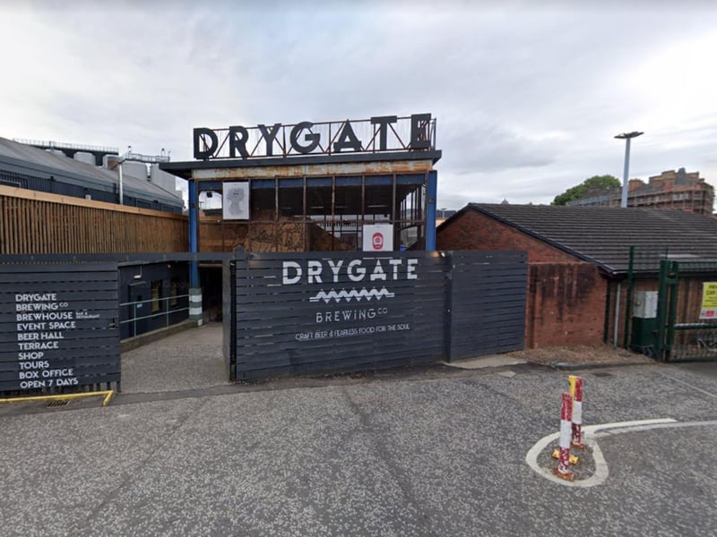 Positioned right next to the Tennent's Brewery in Glasgow, the Drygate Brewery offers a visitor experience with panoramic views of the brewhouse that includes a bar, restaurant, bottle shop, beer hall, terrace and events space. Tours are available on Sundays.