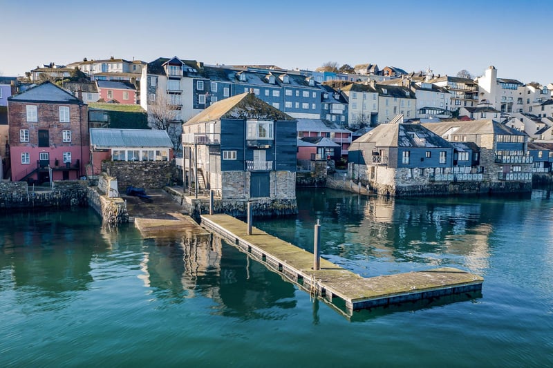 The stunning Cornish home is perched proudly on the edge of the Falmouth waterfront with scenic views stretching for miles.
