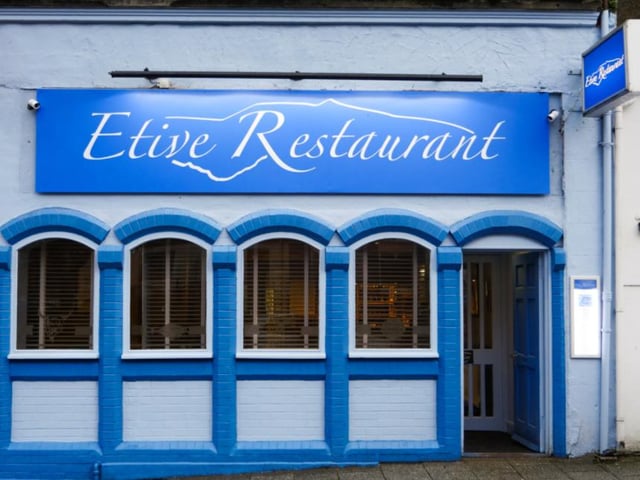 They say that seafood is an aphrodisiac, and you’ll get plenty at this restaurant, with its bright blue livery.
www.etiverestaurant.co.uk